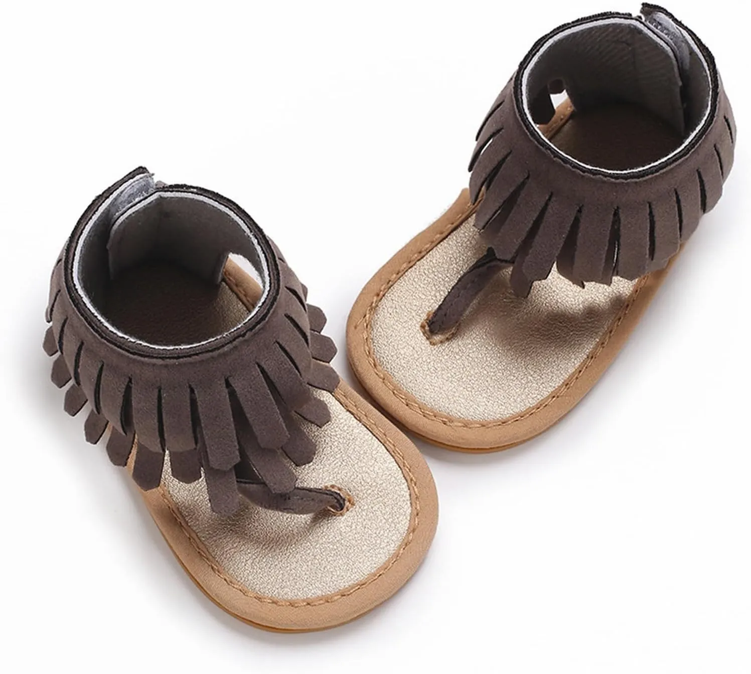 Toddler Sandal Baby Girls Sandals Ruffle Bowknot Premium Soft Sole Open Toe Breathable Summer Kid Water Shoes