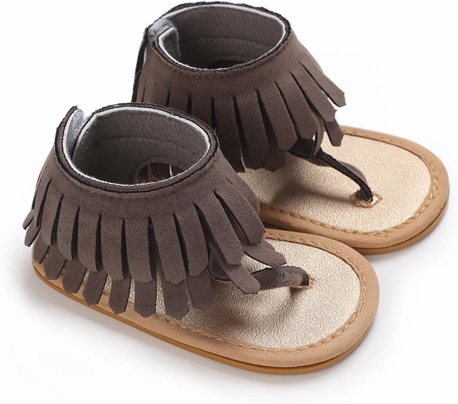 Toddler Sandal Baby Girls Sandals Ruffle Bowknot Premium Soft Sole Open Toe Breathable Summer Kid Water Shoes