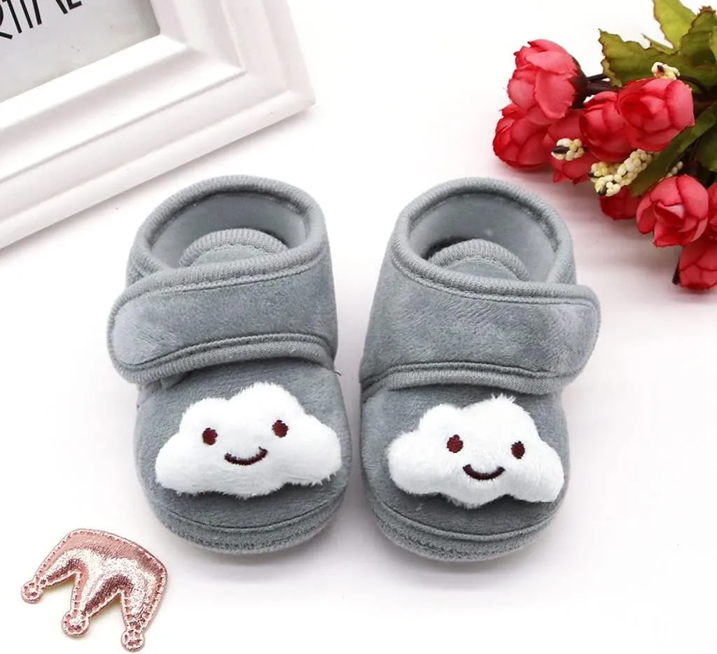 Toddler Size 6 Shoe Stars Girls Soft Sole Infant Boots Baby Shoes Warm Winter Plush Shoes Girl Shows Size 9