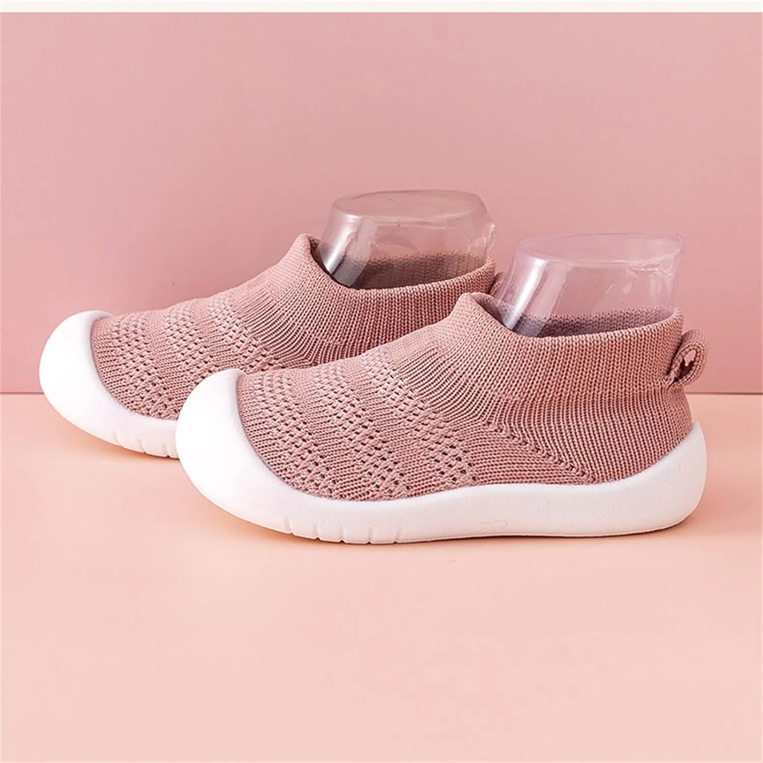 Toddler Sock Shoes Baby Walking Mesh Breathable Shoes Infant Slippers Boys & Girls Non-Slip First Walkers Sneakers