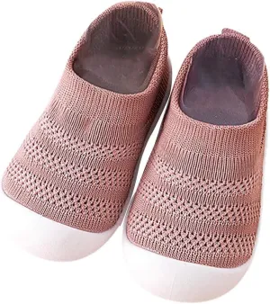 Toddler Sock Shoes Baby Walking Mesh Breathable Shoes Infant Slippers Boys & Girls Non-Slip First Walkers Sneakers