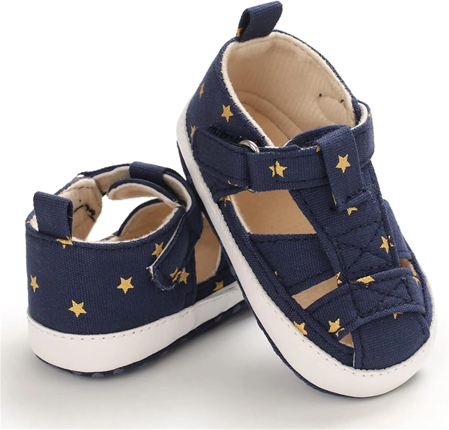 Toddler Star Casual Shoes Baby Cartoon Walking Prewalker -Slip Sandals Baby Shoes Boys' Sandals