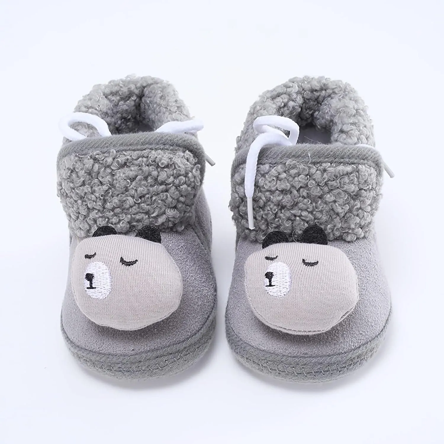 Toddler Walking Shoes Baby Girls Boys Warm Shoes Soft Sole Booties Snow Boots Infant Comfortable Shoes