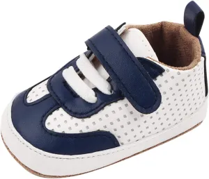 Unisex Baby Boys Girls Sneakers Infant Toddler Non-Slip Soft Rubber Sole Lightweight First Walking Sports Shoes