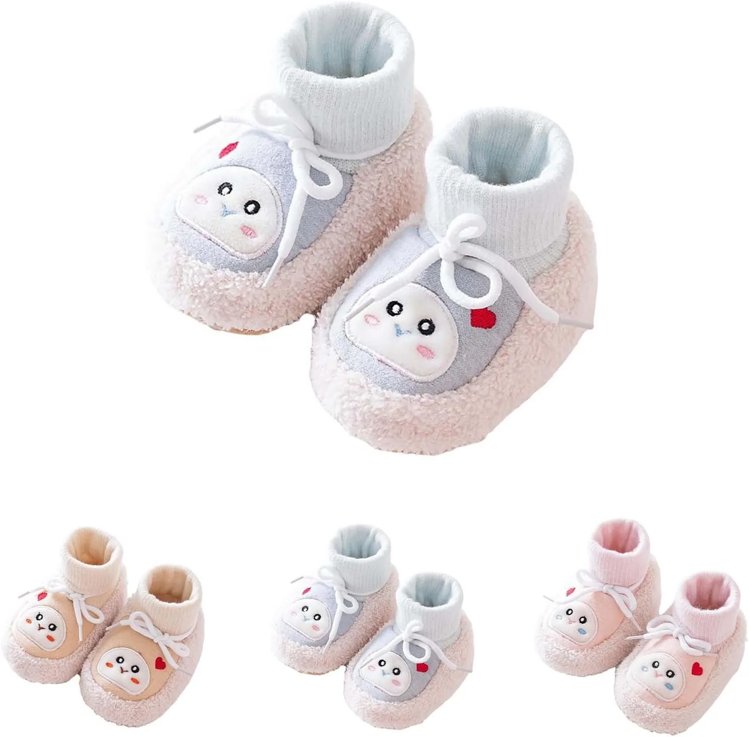 Walking Shoes Winter Infant Toddler Shoes Boys Girls Baby Shoes Soft Sole Slip On Shoes Cute Lightweight Breathable